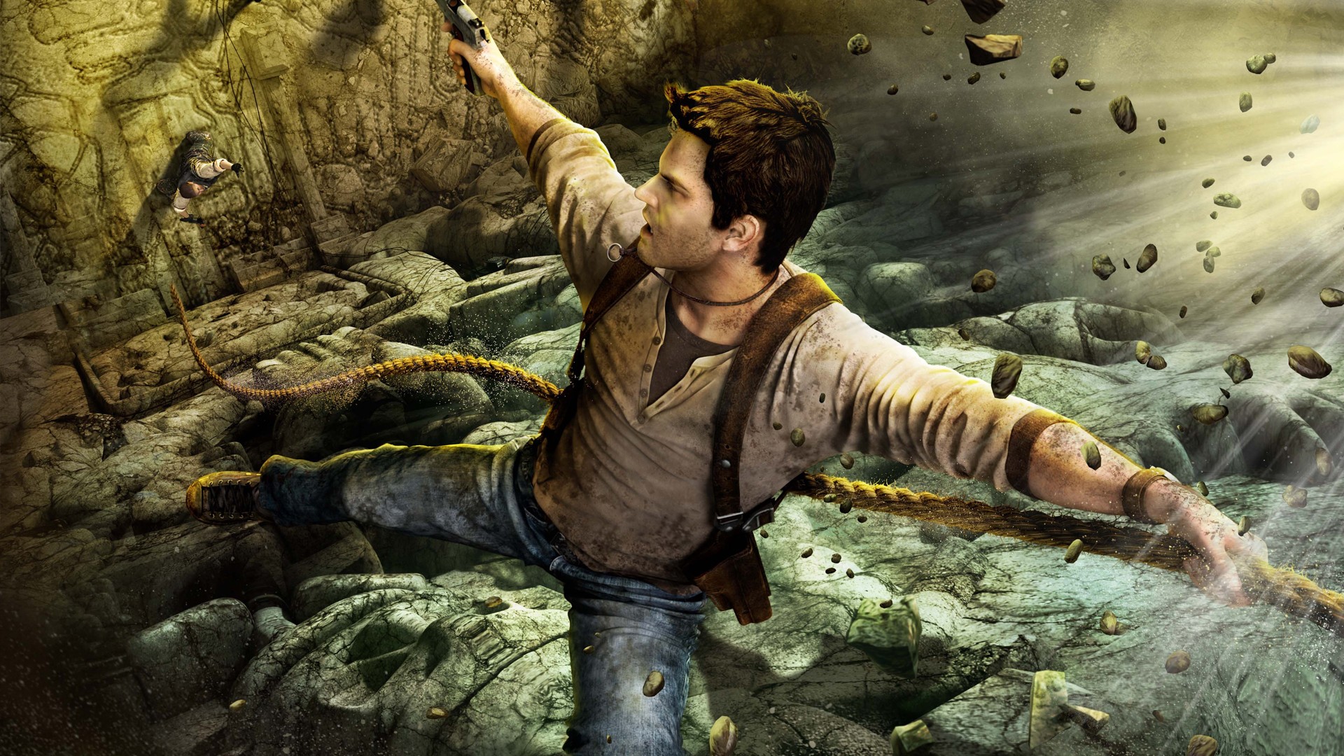 Неизведанный игра. Игра Uncharted 1. Uncharted игра Дрейк.