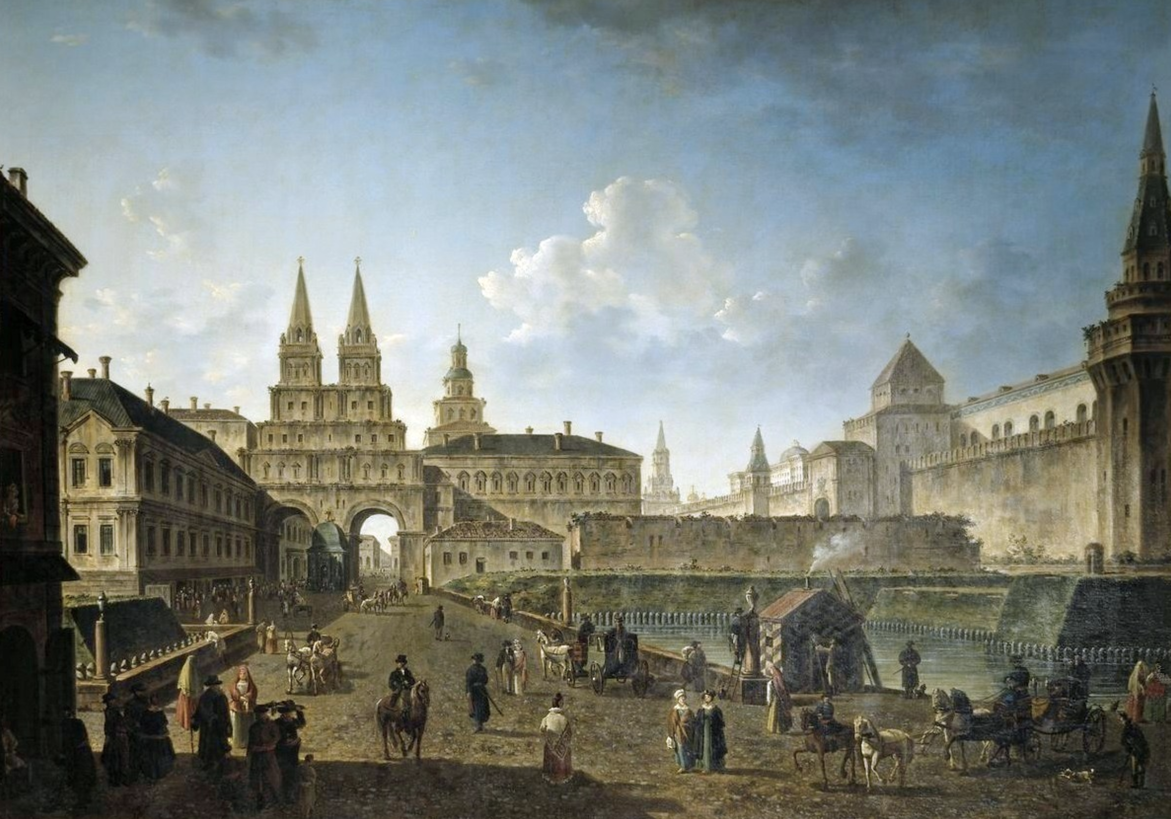 Городская жизнь 18 века