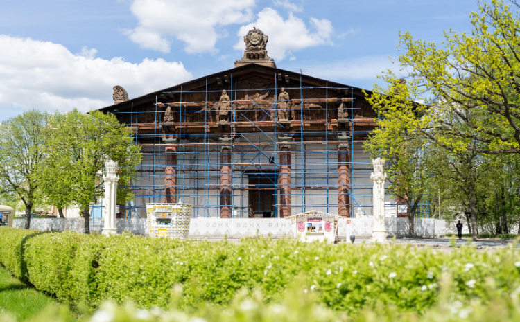 На ВДНХ началась реставрация павильона №67