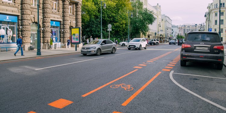 В Москве для велосипедистов организовали 470 километров велодорожек