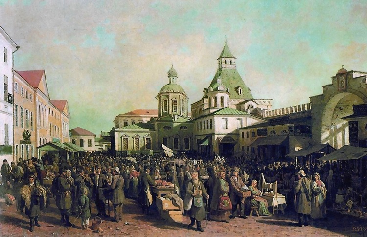 Царский экомаркет: история дореволюционных рынков столицы