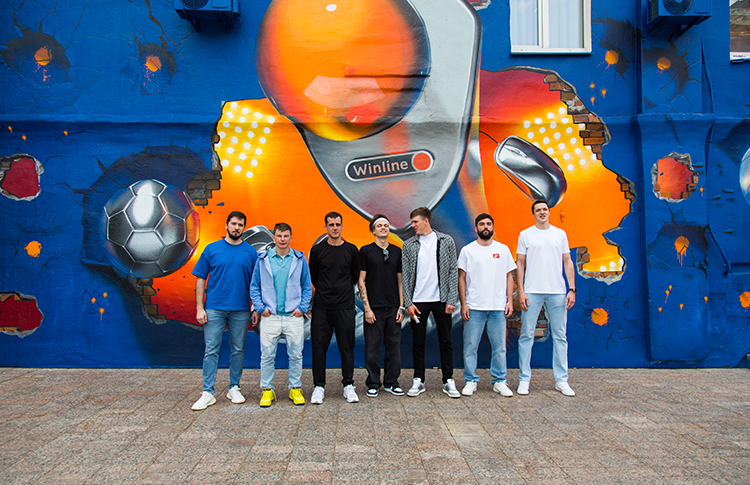 Как спорт стал искусством: в Москве открыли новый стрит-арт