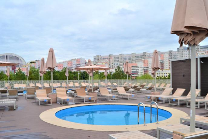 В Московских парках открыли новые зоны отдыха с бассейнами