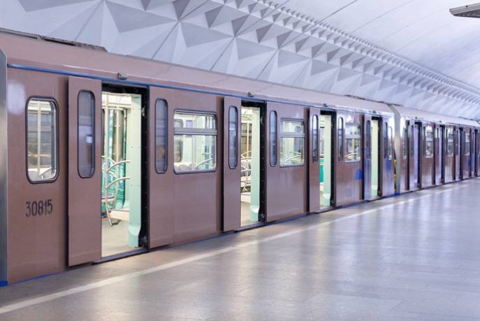 По Серпуховско-Тимирязевской линии метро курсирует новый поезд