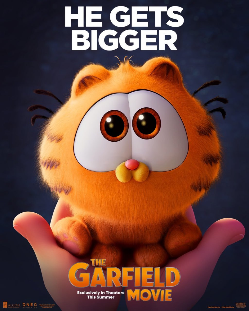 Гарфилд 2024 года. Гарфилд Постер. Garfield 2024. Малыш Гарфилд.
