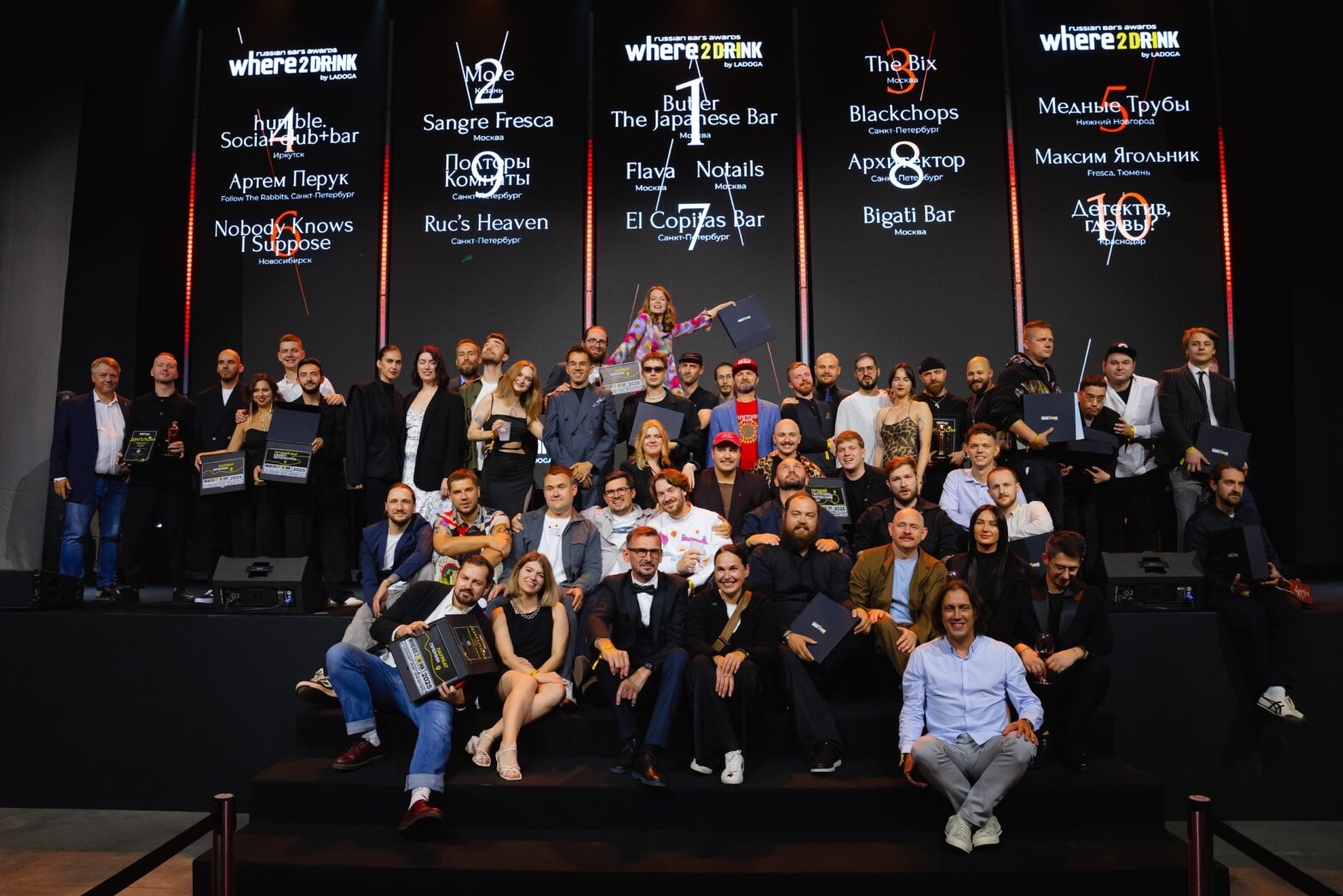 WHERE2DRINK. RUSSIAN BAR AWARDS 2025: ИТОГИ