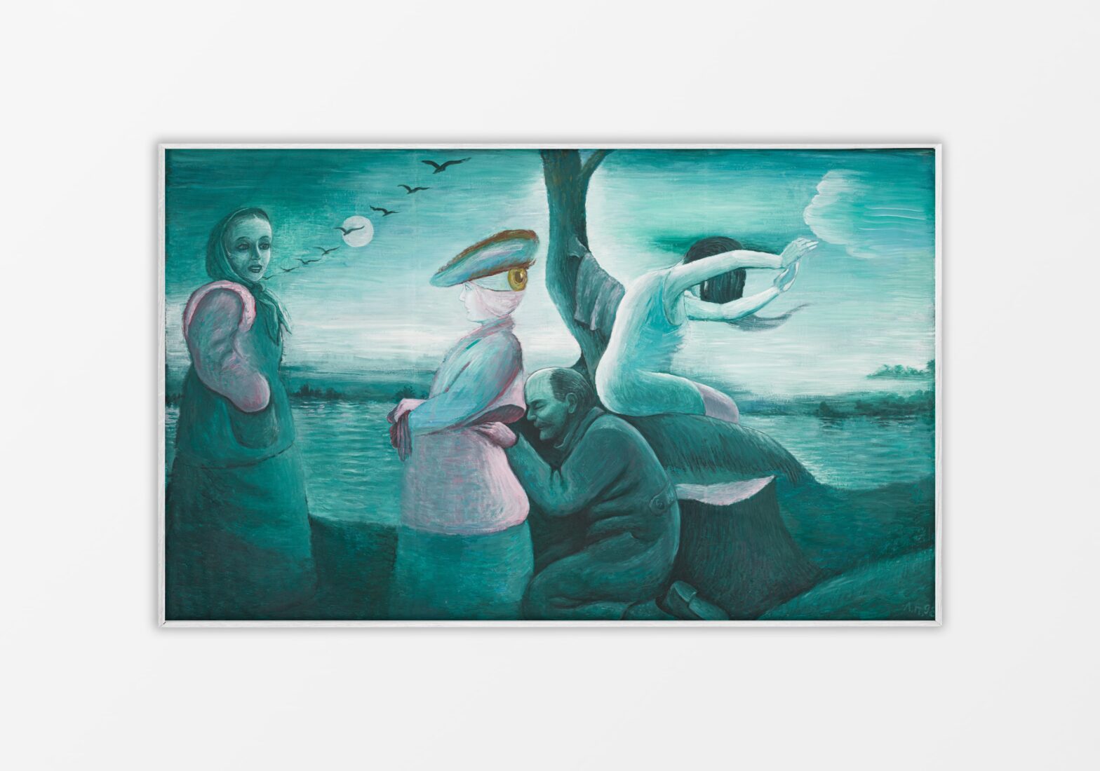 Первый взгляд на ребусы Льва Повзнера: репортаж с выставки «Куда ночь, туда и сон»