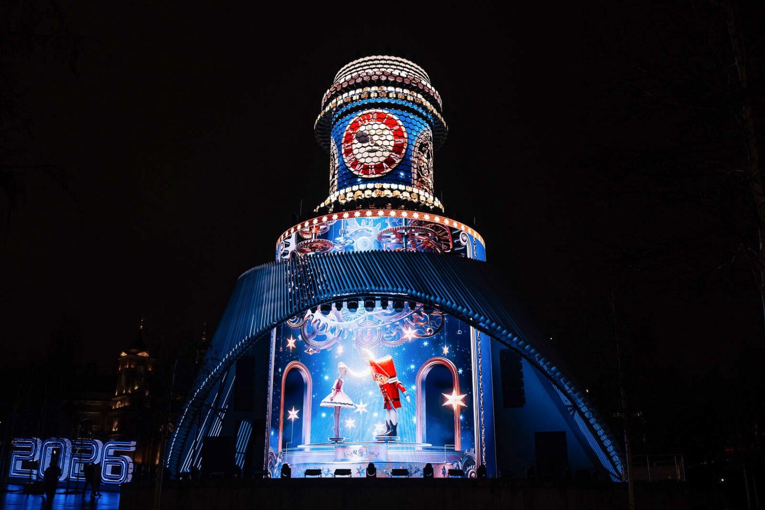 На «Матрешке Москвы» покажут новогоднее мультимедийное шоу