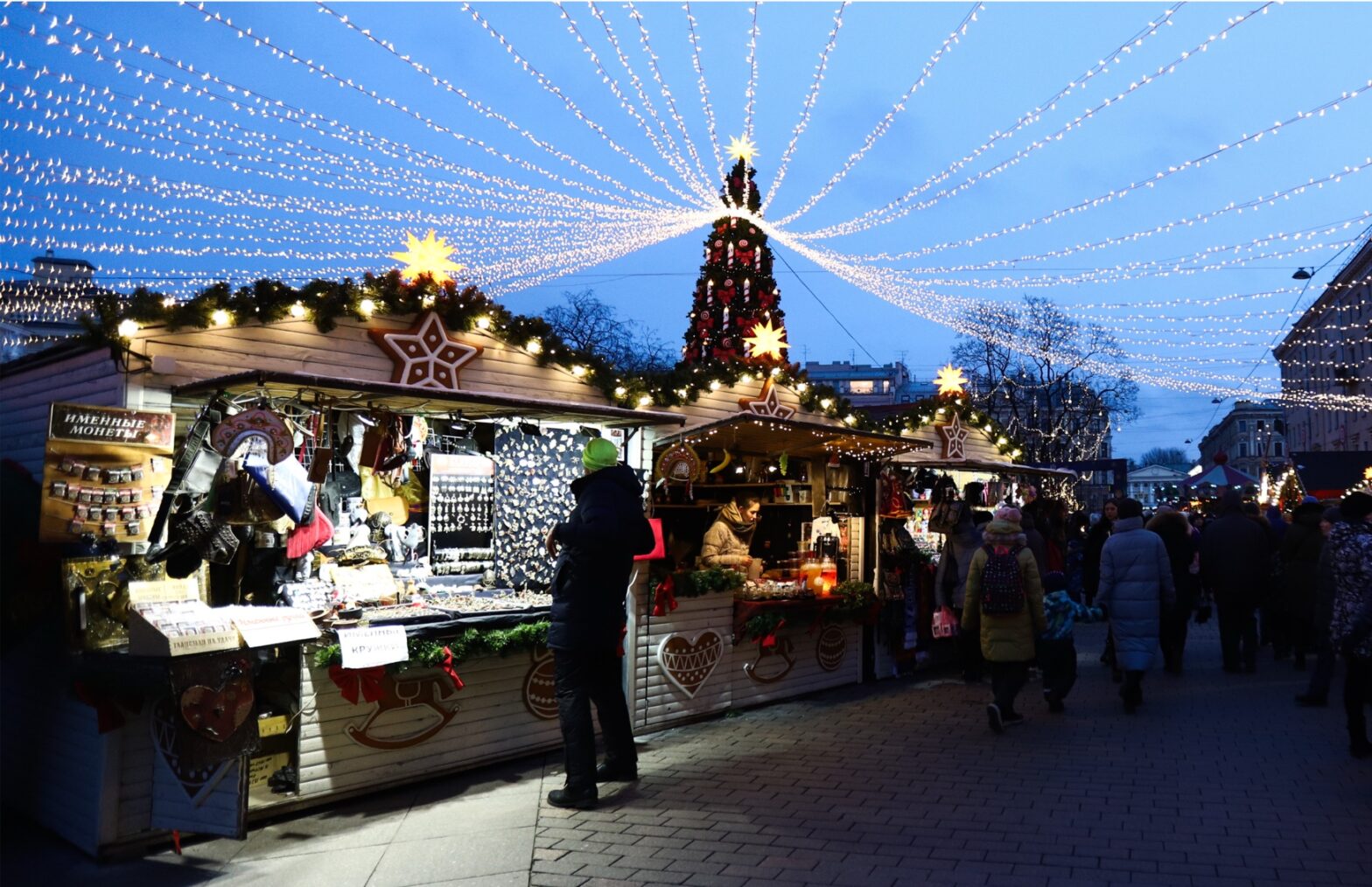 Рождественская ярмарка в Петербурге откроется 13 декабря