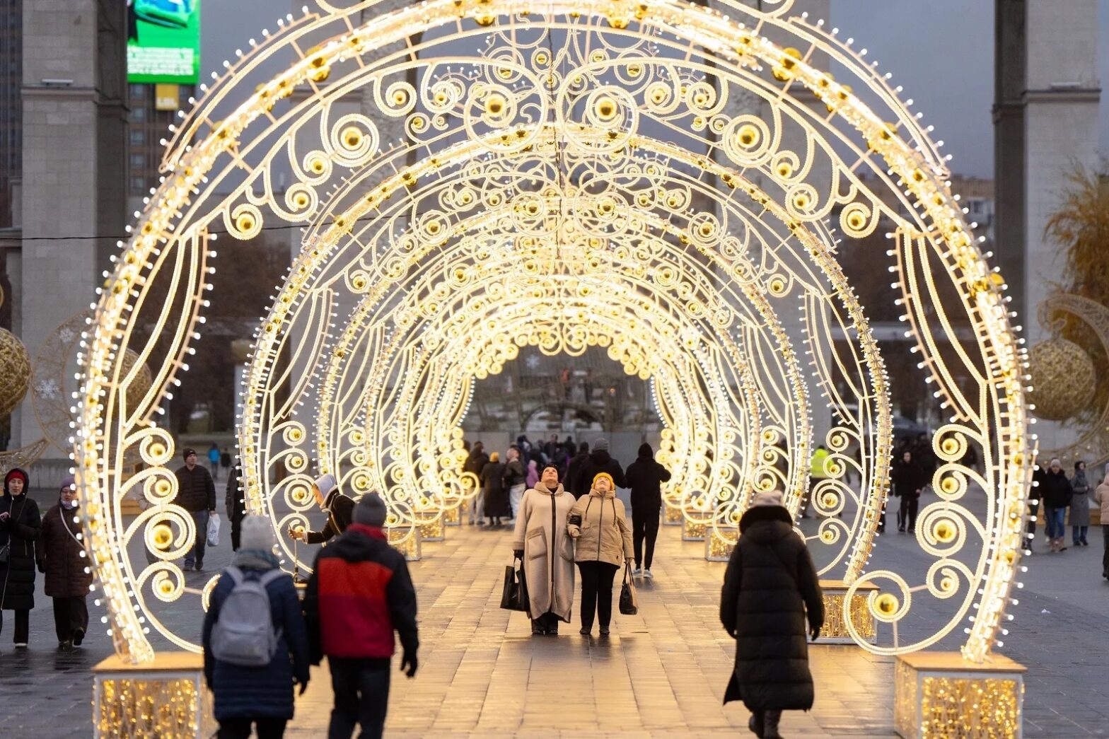 На ВДНХ появился «Согревающий маршрут»