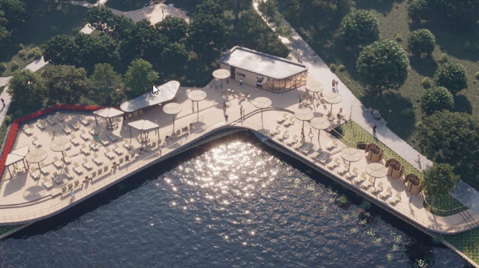 В столице создадут зоны отдыха у воды нового формата