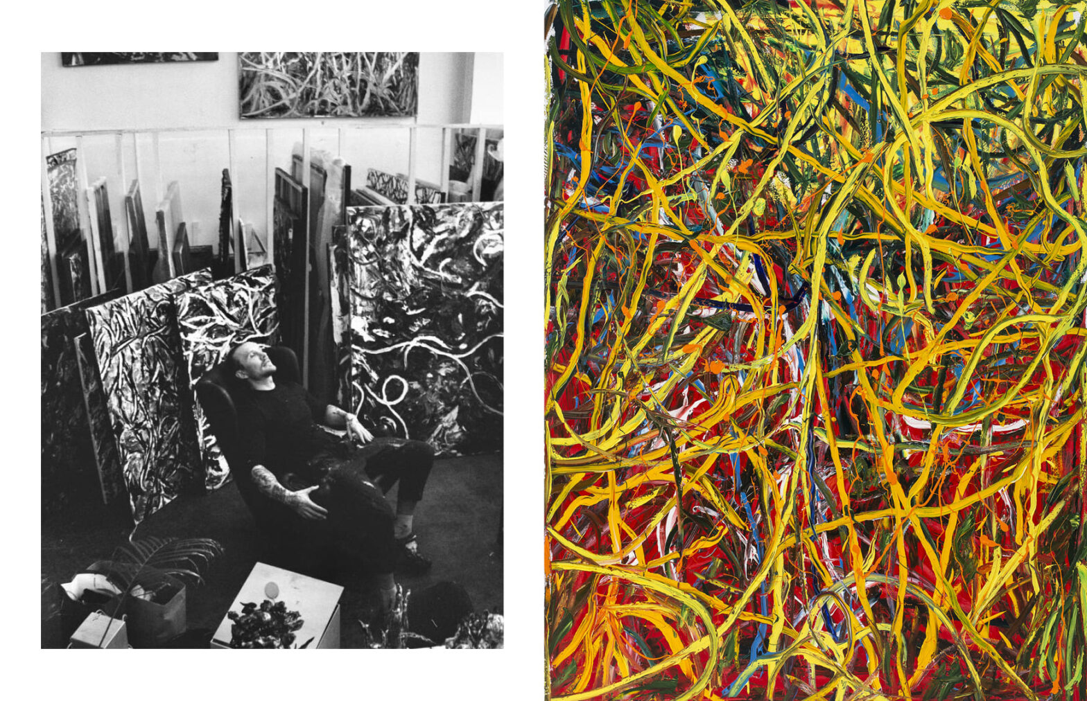 Репортаж с выставки «Дмитрий Сухов. Между хаосом и формой»