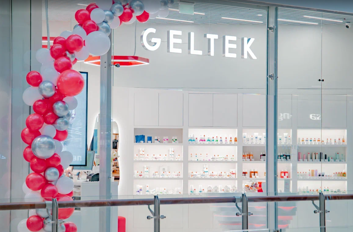 Косметическая компания «Гельтек» открыла фирменный магазин в ТЦ «Авиапарк»