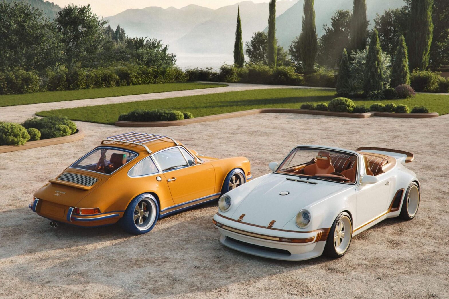 Фото недели: Porsche 911 авторства Louis Vuitton и Singer