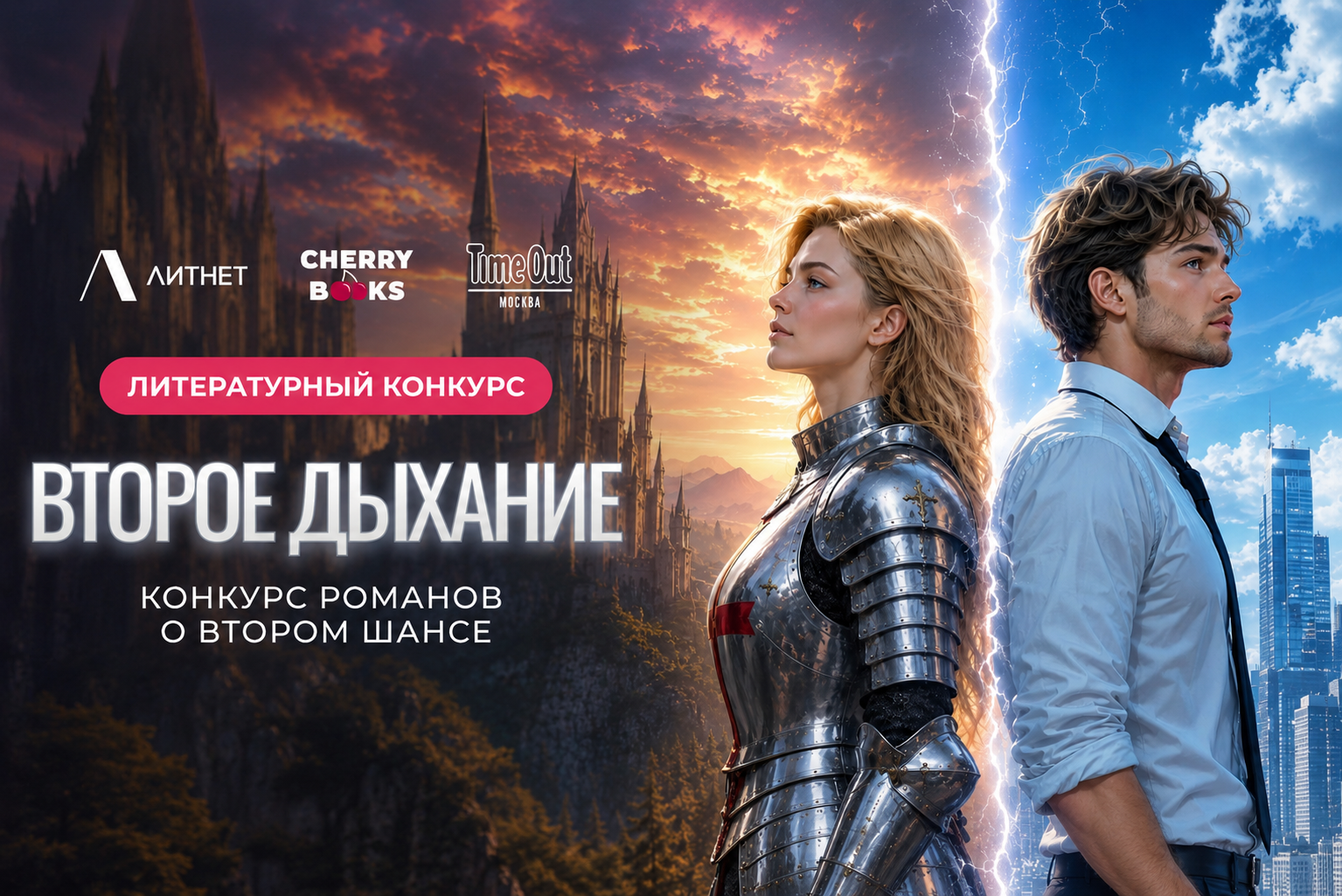 Time Out вместе с «Литнет» и Cherry Books запустили конкурс романов «Второе дыхание»